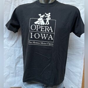 Vintage opera Iowa tshirt Des Moines Screen Stars